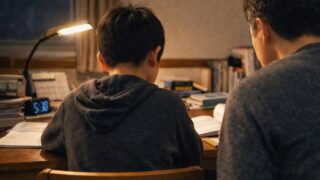 【中学受験、父と息子の365日戦記】第22話|1月度① 入試直前に現実逃避をはじめた受験生と、再び関与することを選んだ父