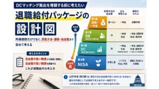 DCマッチング拠出を増額する前に考えたい 退職給付パッケージの設計図